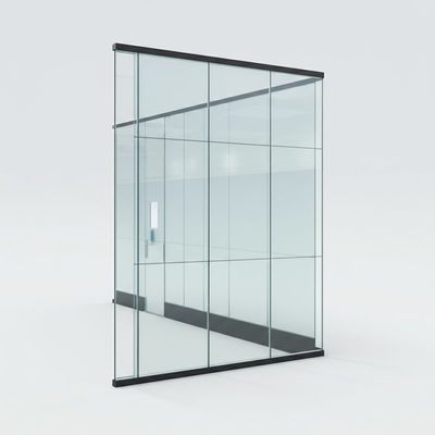 خرید دیوار جداکننده شیشه ای دو شیشه ای برای ساختمان online manufacture