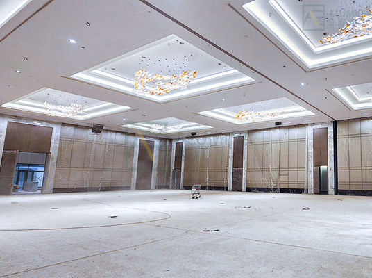 قیمت خوب طراحی سفارشی دیوار جداکننده متحرک با ضخامت 85 میلی متر و تخته منیزیم MDF 9 میلی متر آنلاین