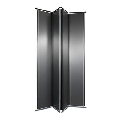 قیمت خوب Freely Oscillating Aluminium-Steel Construction Movable Partition Wall with Magnetic Strip and Sealing Lips آنلاین