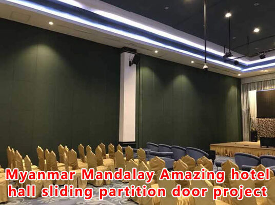 قیمت خوب German Partition Technology Movable Partition Wall with Dupont POM Roller and Aluminium-Steel Construction آنلاین