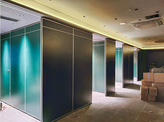 قیمت خوب Customized Movable Soundproof Partition with Fabric Finish and 6061-T6 Profiles آنلاین