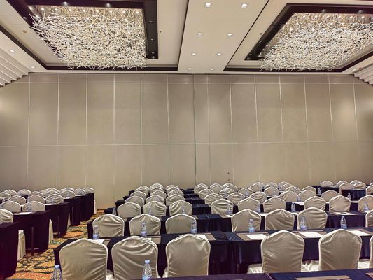 قیمت خوب MDF ضد صوتی جداگر تاشو قابل جابجایی برای هتل اداری آنلاین