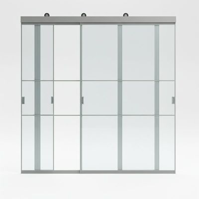 دیوار پارتیشن شیشه ای دفتر برای اتاق