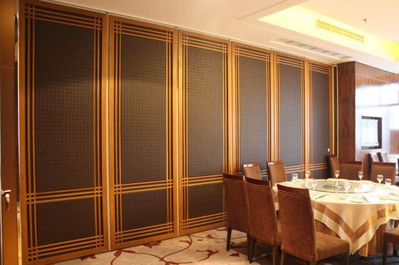 MDF ضد آتش دیوار جداکننده آکوستیک متحرک 52DB میزان ضد صدا