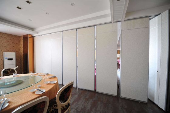دیوارهای جداکننده متحرک MDF Melamine پایان بندی پانل برای هتل