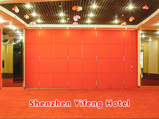 قیمت خوب Custom Dimensions Aluminum Movable Partition Wall with Dupont POM Roller and Magnetic Seal آنلاین