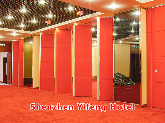 قیمت خوب Custom Dimensions Aluminum Movable Partition Wall with Dupont POM Roller and Magnetic Seal آنلاین