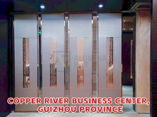 قیمت خوب Customizable Dimensions Foldable Partition with Aluminum Frame and MDF Material for Versatile Spaces آنلاین