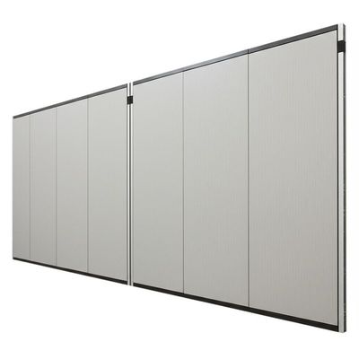 قیمت خوب Movable Acoustic Partition Wall with Magnetic Seal Dupont POM Roller and 56dB Sound Insulation آنلاین